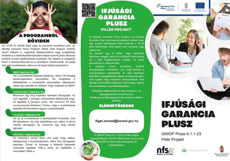 Ifjúsági Garancia Plusz